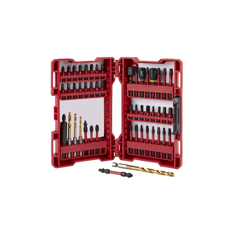 Milwaukee Drive Bit Milwaukee Shockwave 50pc Drill and Driver bit set Konnect Fastening ...