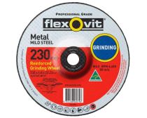 Flexovit Wheel Grinding Metal Depressed Centre A24/30T 230mm x 6.8mm x 22.23mm 66252841695