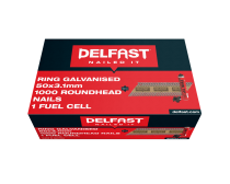 Delfast Round Head Ring Shank Collated Nails Galvanized 50x2.87 Delfast Cell (Pack 1000/1)