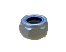 Nut Hex Lock Nylon Insert CL 6 DIN 985 HDG