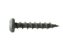 10g x 2 T17 Thread Cutting Screw Pan Head Square Drive SS 304