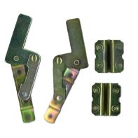 NZ ~ MIRROR MOVEMENT BRACKET 4 PIECES PER SET.ZINC PLATED.
