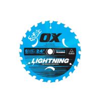 OX LIGHTNING CIRCULAR SAW BLADE 24T 165MM