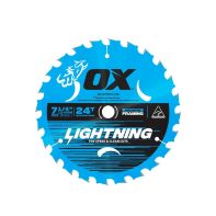 OX LIGHTNING CIRCULAR SAW BLADE 24T 184MM