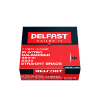 Delfast Straight Brads 16g 38mm Galvanized (Pack 2500)