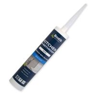 Bostik Kitchen & Bathroom Silicone White 300ml Cartridge