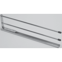 Pull Out Tea Towel Rack Chrome 410mm