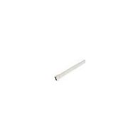 Tubing Alum Ribbed 30mm x 15mm x 1.2mmOval 4m Length Bright Alum