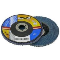 Flap Disc Metal Mega-Line Blue 40 Grit R828 Zirconia Flexovit 125mm x 22mm 66261039207