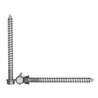 14G (6.3mm) Alutite Aluminium Screw No Seal  (Var Lengths)