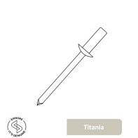 ASW6 Titania Konnect Aluminium Sealed Blind Rivet 