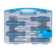 OX 5 PIECE WOOD CHISEL SET