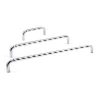 Handle "D10" 96mm c/c, brushed stainless steel