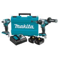 Makita 18V LXT Brushless 2 - Piece Hammer Drill Driver / Impact Driver Kit 