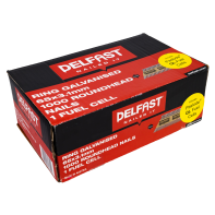 Delfast Round Head Ring Shank Collated Nails Galvanized 65x2.87 QL (Pack 1000/1)