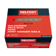 Delfast Joist Hanger Collated Nails Galvanized 38x3.3mm (Pack 2000)