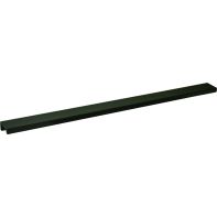 N ~ Handle "Jay 2.0" Finger Pull, 300mm lg, 220mm c/c, face fix w/screws, matt black, each