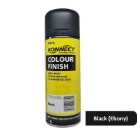 Konnect Aerosol Paint 350ml  Black