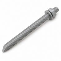 Konnect Chem Studbolt M16x190 Gal Class 5.8 (incl n/w+driver)