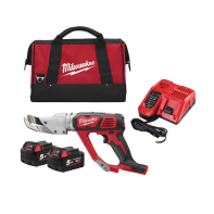 Milwaukee M18 Cordless Shears Kit (2 x 5.0ah Batteries, Bag & Charger)