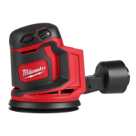 Milwaukee M18 125mm Random orbital sander