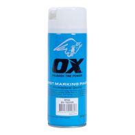 OX TRADE 350G SPOT MARKING PAINT WHITE