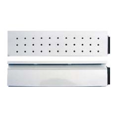 Zapphyre Drawer System side panels, metal double-wall, NL400 white, pair