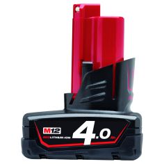 Milwaukee M12 Red Lithium 4.0AH Battery