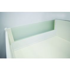 Zapphyre Drawer System side panels, frosted safety glass, NL550, pair