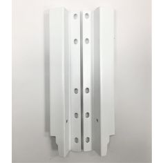 Zapphyre Drawer System rear brackets, H199, silk white, pair